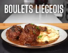 Descubre la auténtica Boulettes à la Liégeoise, un plato imprescindible de la deliciosa comida francesa