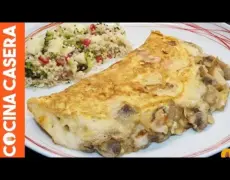 Descubre cómo preparar la deliciosa y auténtica Omelette aux Champignons, una joya de la comida francesa