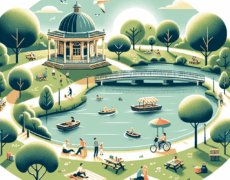 Turismo en París: Relájate en el Parque Buttes-Chaumont